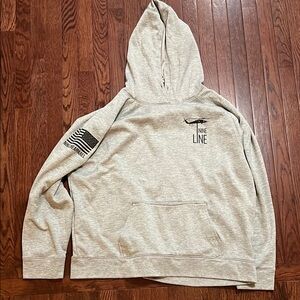 Men's Gray Hoodie